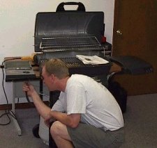 Gas Grill Assembly